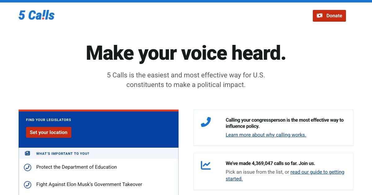 Screenshot of web page.