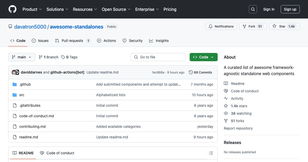 Screenshot of web page.