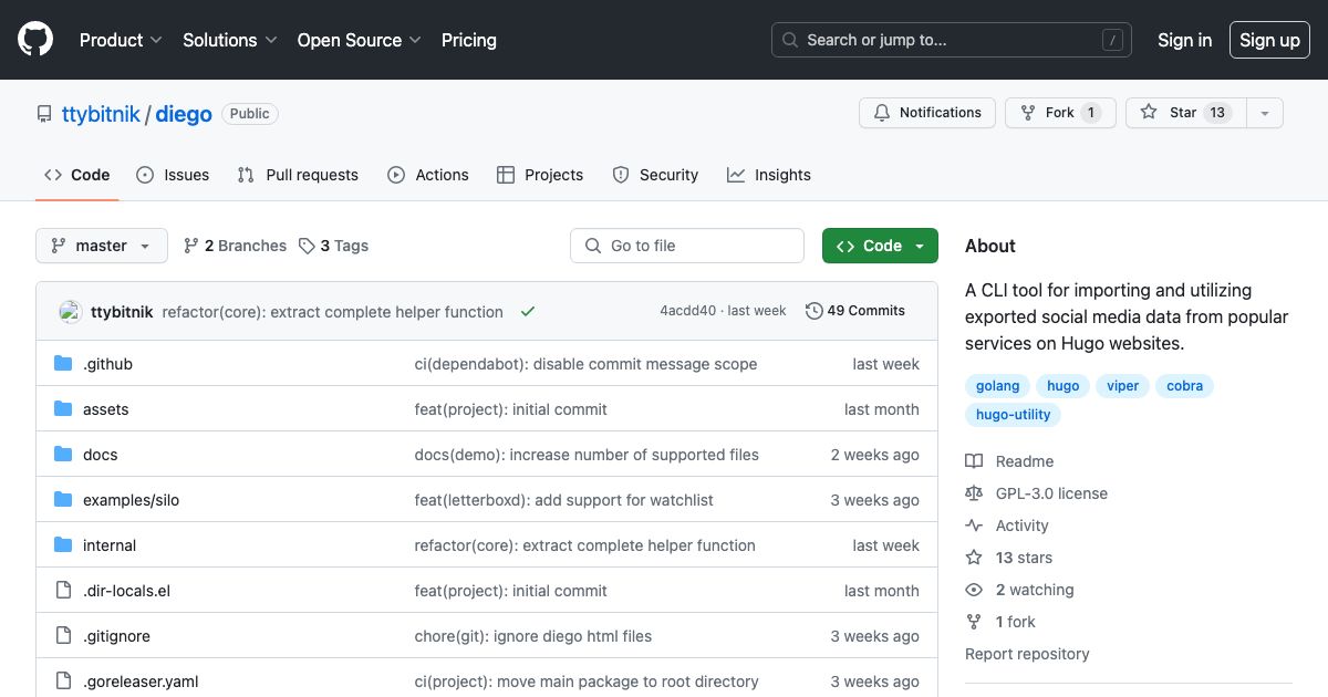 Screenshot of web page.