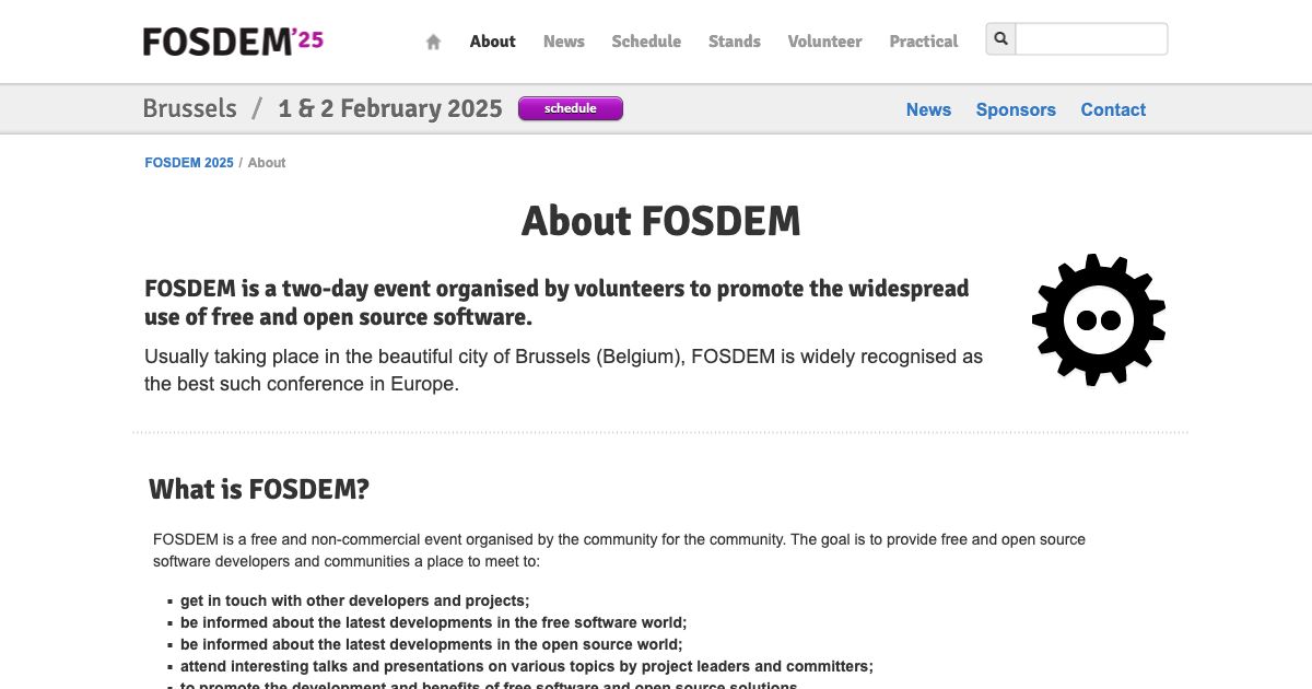 Screenshot of web page.