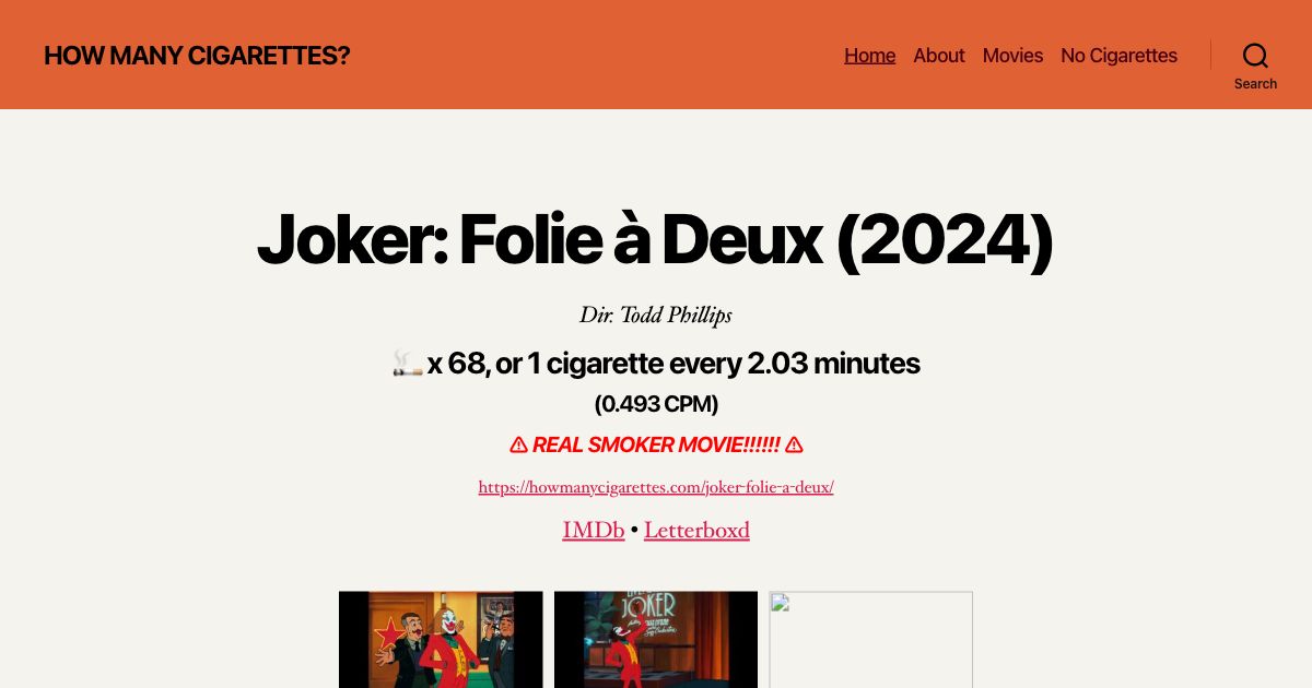 Screenshot of web page.