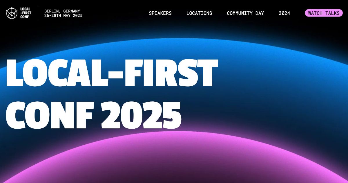 Screenshot of web page.