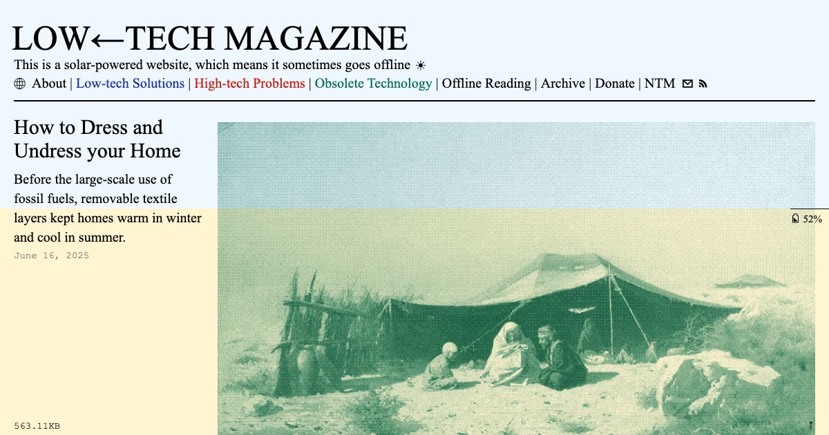 Screenshot of web page.